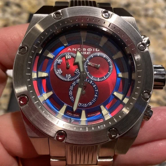 Android USA Dive Master Powerjet Chronograph watch, model AD559.